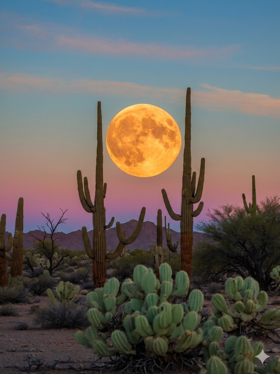 Arizona desert sunset — surplus funds recovery across all 15 counties